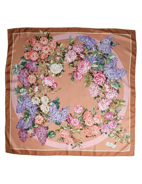 vintage gucci floral scarf|authenticate vintage Gucci scarf.